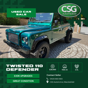 Land Rover Defender 110 Twisted Green