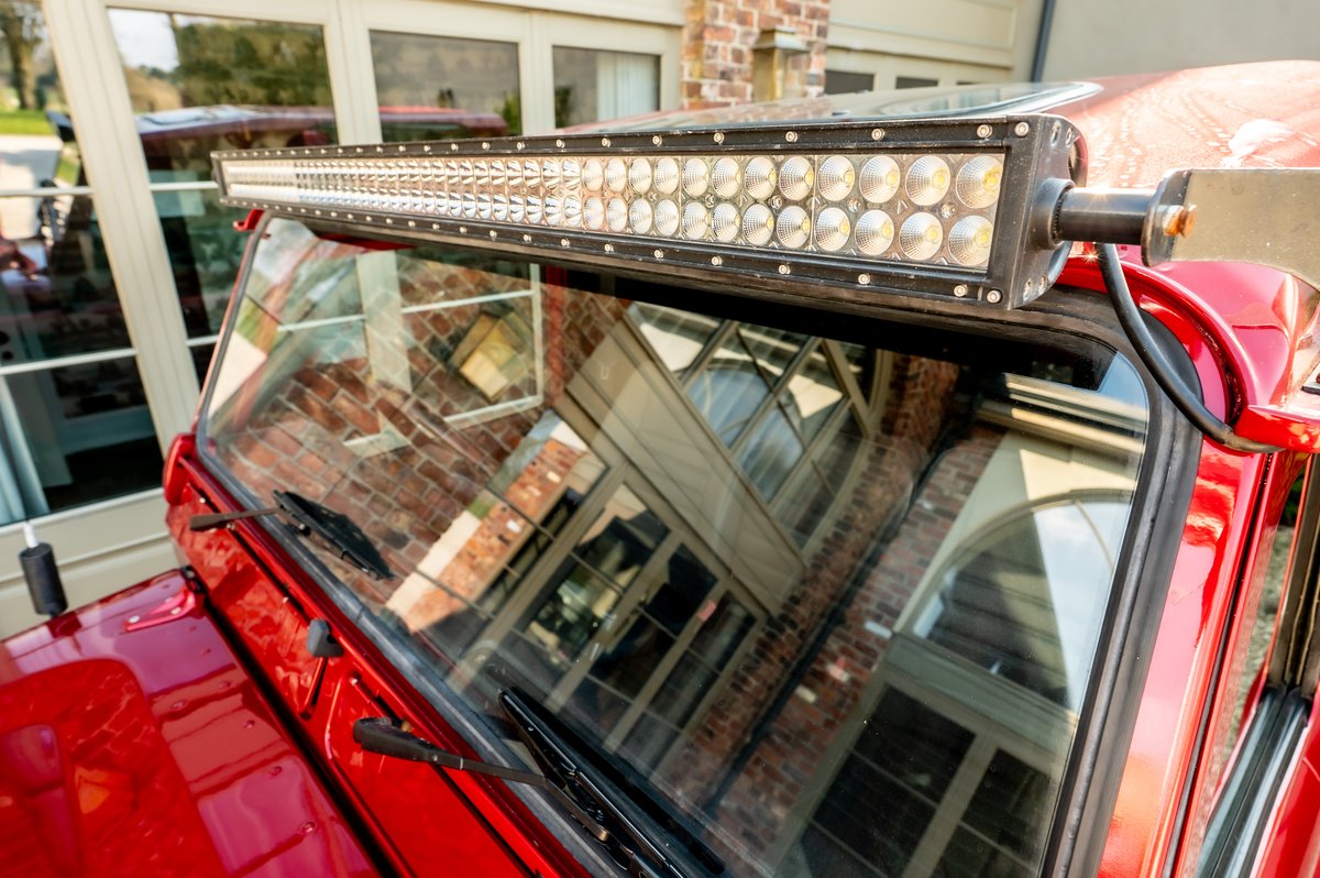 N567CJC Red CSG Automotive Land Rover Specialists 5196