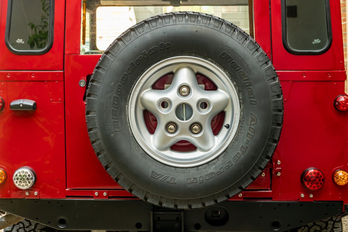 N567CJC Red CSG Automotive Land Rover Specialists 9925