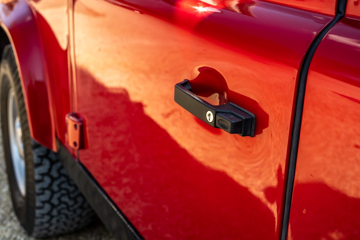 N567CJC Red CSG Automotive Land Rover Specialists 9935