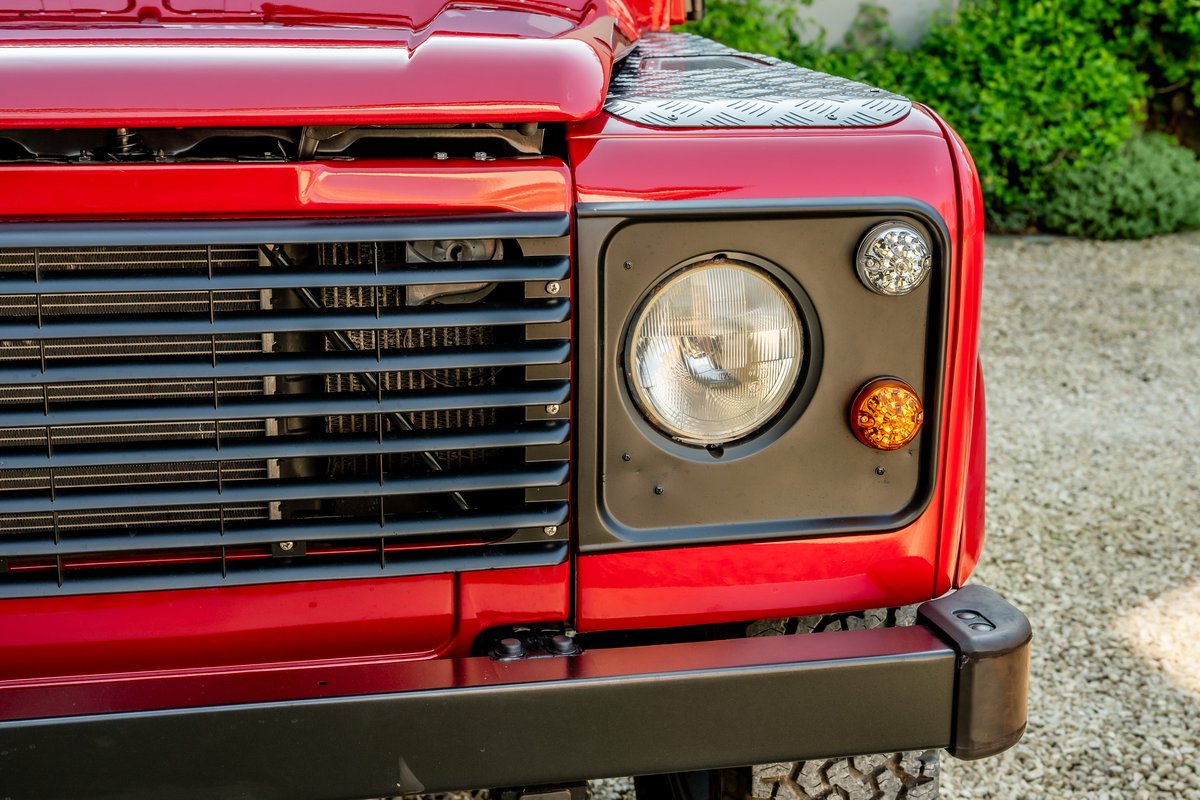 N567CJC Red CSG Automotive Land Rover Specialists 9960